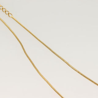 Christian Dior D logo Pendant Necklace Metal