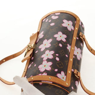 Louis Vuitton Papillon Handbag Limited Edition Cherry Blossom Monogram