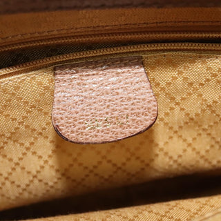 Gucci Bamboo Handle Tote Suede