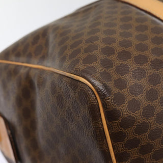 Celine Vintage Boston Bag Macadam Coated Canvas