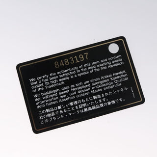 Chanel Lax Tassel Chain Shoulder Bag Leather