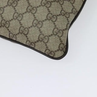 Gucci Zip Top Messenger Bag GG Coated Canvas