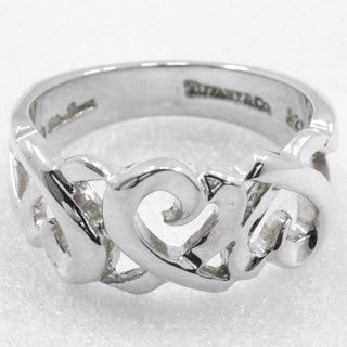 Tiffany & Co. Triple Loving Heart Ring Silver 925