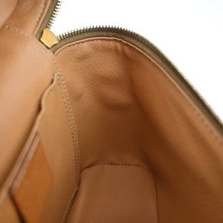 Celine Vintage Macadam Shoulder Bag Canvas