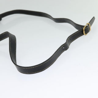 Celine Vintage Circle Logo Crossbody Bag Leather