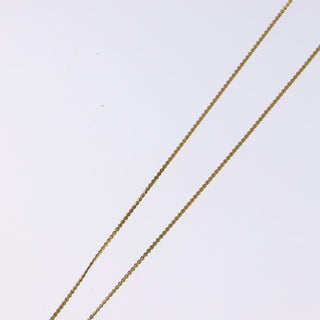 Christian Dior CD Round Pendant Necklace Metal