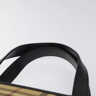 Burberry Nova Check Tote Canvas and Leather