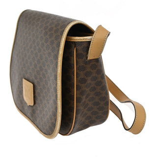 Celine Macadam Shoulder Bag PVC Leather