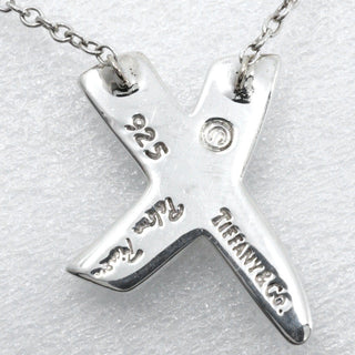 Tiffany & Co. Paloma Picasso Cross Pendant Necklace Silver 925
