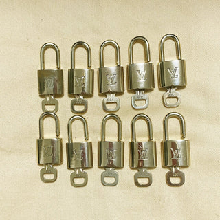 Louis Vuitton Cadenas Bag Charm Gold-plated