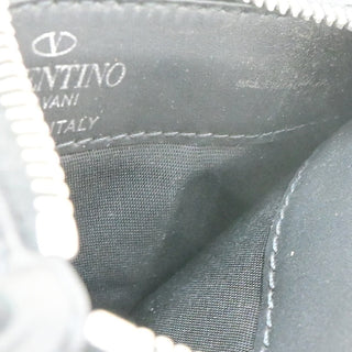 Valentino Garavani VLTN Zip Card Holder Leather
