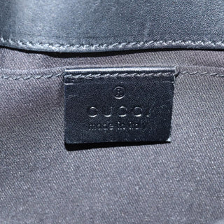 Gucci Horsebit Chain Clutch GG Canvas with Leather