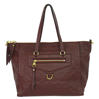 Louis Vuitton Lumineuse Handbag Monogram Empreinte Leather