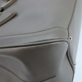 Salvatore Ferragamo Flap Satchel Saffiano Leather