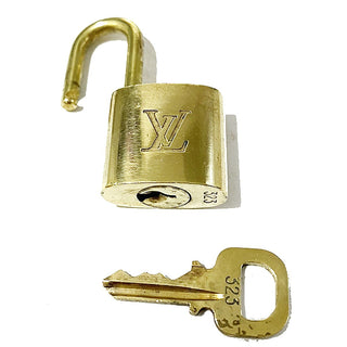 Louis Vuitton Cadenas Bag Charm Gold-plated