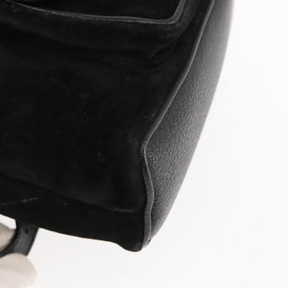 Gucci Vintage Bamboo Backpack Suede