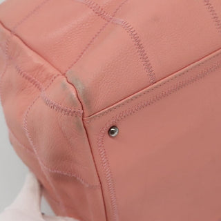 Chanel Chocolate Bar CC Bowler Bag Caviar skin