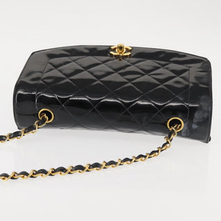 Chanel Vintage Diana Flap Bag Quilted Patent