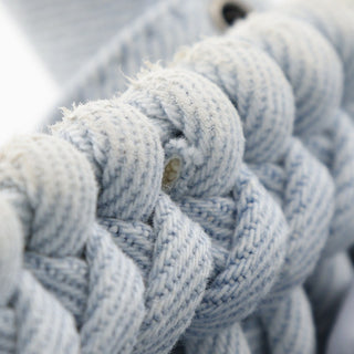 Balenciaga Bistro Panier Bag Woven Denim