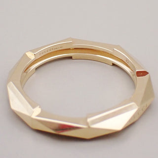 Gucci Link to Love Studded Ring 18K Yellow Gold