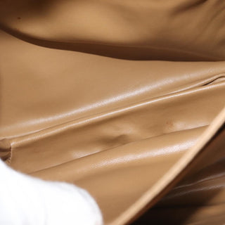 Celine Vintage Macadam Shoulder Bag Canvas and Leather