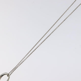 Tiffany & Co. Elsa Peretti Open Heart Pendant Necklace Sterling Silver