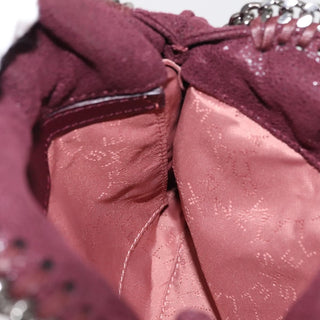 Stella McCartney Falabella Fold Over Crossbody Bag Shaggy Deer