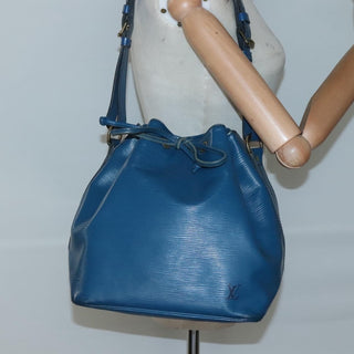 Louis Vuitton Bicolor Petit Noe Handbag Epi Leather