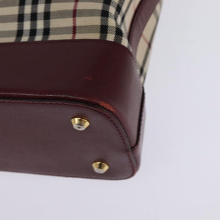 Burberry Nova Check Tote canvas check pattern