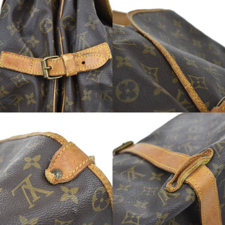 Louis Vuitton Saumur Handbag Monogram Canvas