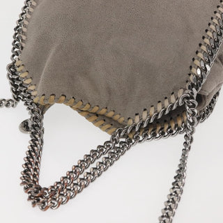 Stella McCartney Falabella Fold Over Crossbody Bag Suede