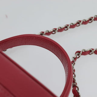 Chanel Take Away Vanity Case Rattan and Calfskin