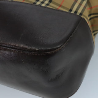 Burberry Nova Check Tote canvas check pattern