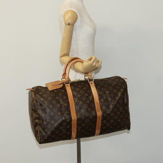 Louis Vuitton Keepall Bag Monogram Canvas