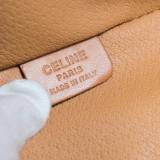 Celine Top Handle Vanity Box Triomphe Coated Canvas