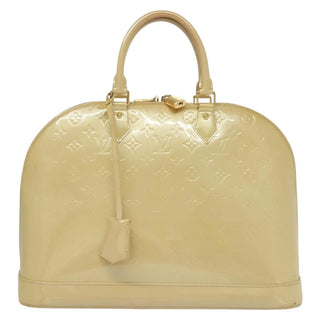 Louis Vuitton Alma Handbag Monogram Vernis