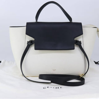 Celine Bicolor Belt Bag Leather