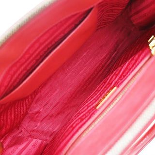 Prada Galleria Double Zip Tote Saffiano Leather