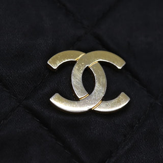 Chanel Vintage Full Flap Shoulder Bag Quilted Satin