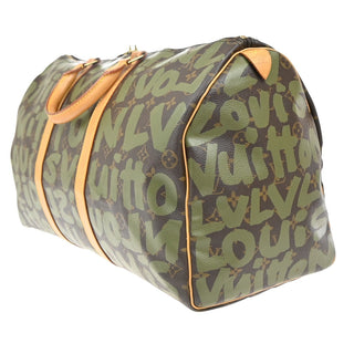 Louis Vuitton Keepall Bag Limited Edition Monogram Graffiti