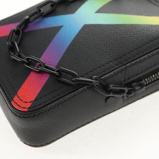 Louis Vuitton Danube Messenger Bag Rainbow Taiga Leather
