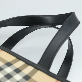Burberry Nova Check Tote Canvas and Leather