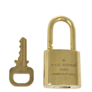 Louis Vuitton Cadenas Bag Charm Gold-plated