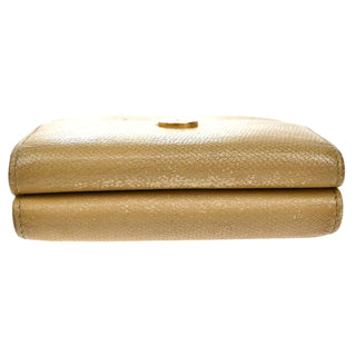 Chanel CC Trifold Flap Wallet Leather