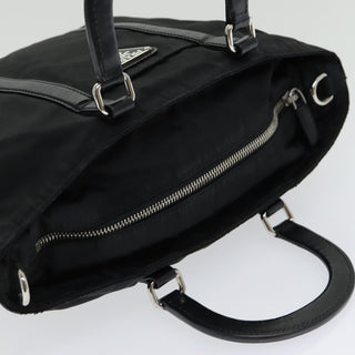 Prada Convertible Zip Tote Tessuto with Leather