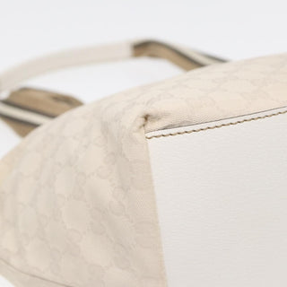 Gucci Web Zip Tote GG Canvas