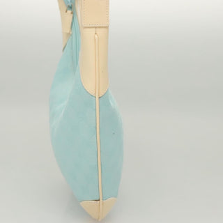 Gucci Vintage Zip Hobo GG Canvas and Patent