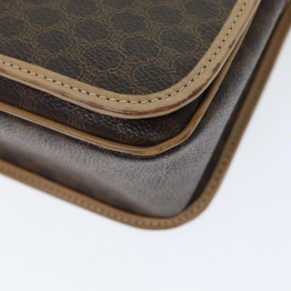 Celine Macadam Shoulder Bag PVC Leather