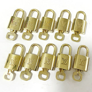 Louis Vuitton Cadenas Bag Charm Gold-plated