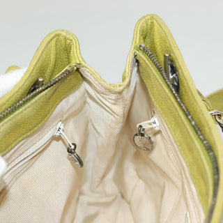 Chanel Vintage Front Pocket Shoulder Bag Quilted Caviar